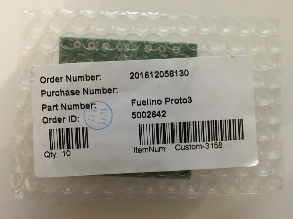 Fuelino Proto3 PCB 1