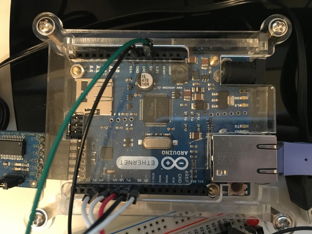 U-blox NEO-6M GPS Arduino Ethernet
