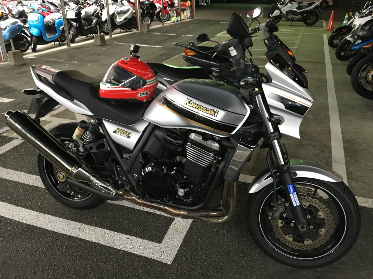 Kawasaki ZRX1200 motorcycle tour around Hakone
